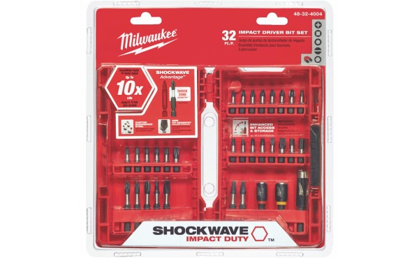 Milwaukee Shockwave Impact Screwdriver Bit Set (32-Piece)