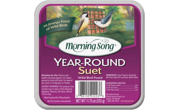 Morning Song 11.75 Oz. Year Round High Energy Suet
